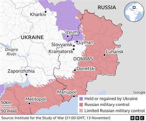 financial times ukraine war maps
